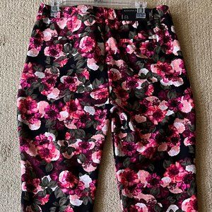 Banana Republic Women’s Avery Ankle Floral Pants SZ 8 NWT
